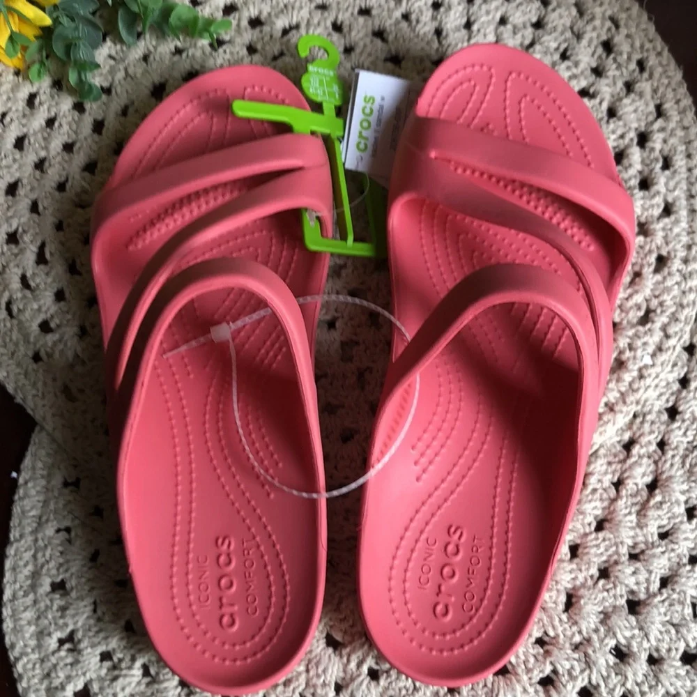 CROCS Kadee II Women's Coral Strappy Sandals